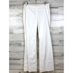 Doncaster Womens 8 Short White Lightweight Flare Casual Lightweight Pant Trouser